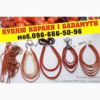 Куплю коралове намисто, корал, коралі, буси баламути