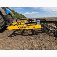 Культиватор суцільний навісний 3-х рядний General КНС 3.5 (на двовітковій стійці)