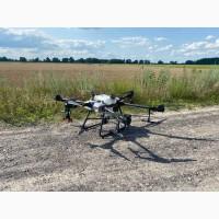 Десикація, внесення ЗЗР.Послуги агродрона. Обробка полів дронами
