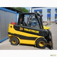 Погрузчик JCB TLT30G, 2000 г., 3800 м/ч, 3т., 4 метра высота подъема, газ