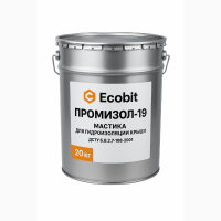 Мастики для гидроизоляции крыши ПРОМИЗОЛ Ecobit -19 ДСТУ Б В.2.7-108-2001 20 кг