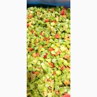 Продам заморожений перець меланж 10х10 кубік