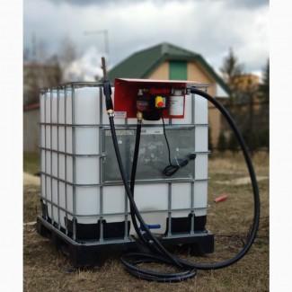 З ТОЧНИМ лічильником Заправочный модуль на єврокуб для дизель палива