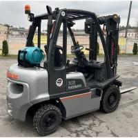 Вилковий навантажувач кара 2.5т. Nissan FG25 5523 мг 3.3м. підйом