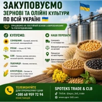 Закупка зернових, олійних. База, некондиція