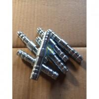 Фитинг СТАЛЬНОЙ соединительный 13 мм 10 мм 8 мм кондиционерный