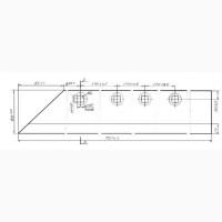Нож-накладка КПШ культиватора-плоскореза, рабочие органы КПШ, КПШ, запчасти КПШ купить