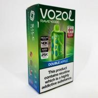 Світло-музикальна сигарета VOZOL RAVE 40000 тяг: Подвійне яблуко
