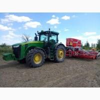 Послуги по посіву сільськогосподарських культур агрегатом Джон Дір з к-м Пьотінгер