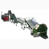 Линия сортировки, фасовки, упаковки картофеля, овощей, моркови, лука, свеклы, фруктов