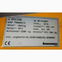 Jungheinrich EFG316k 2019р/ 5684мг/ 3.3м рез HP