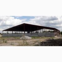 Строительство каркасных ангаров, навесов под технику под ключ. Замена кровли