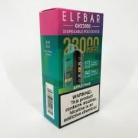 Сигарета ELF BAR 23000 тяг 5% ••• Яблуко-Груша