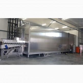 Тонель шокова заморозка IQF