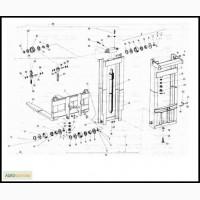 Подъемное устройство на Н=2500мм на погрузчик Балканкар ЕВ 687