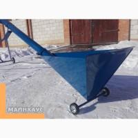 Заводской шнековый погрузчик для зерна 130мм, 7 метров, 3, 0кВт, 380В