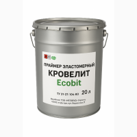 Праймер Кровелит Ecobit полимерный гидроизоляционный ТУ 21-27-104-83 20 л