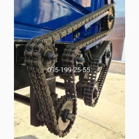 Ланцюг привідний 2ПР-25.4; Зірочка натяжна ПРТ 10.02.800; Зірочка обвідна ПРТ 10.02.670