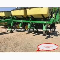 Из США сеялка пропашная пневматическая John Deere 1750 количество рядов (секций) - 8