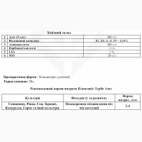 Азот Турбо Plantonit, концентроване добриво для ефективного усунення дефіциту азоту