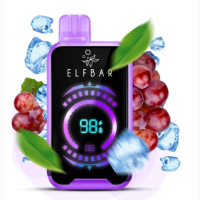 Електронна сигарета ELFBAR FS18000 ••• Виноград з льодом