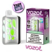 Світло-музикальна сигарета VOZOL RAVE 40000 тяг: Персик-Малина-Лимонад