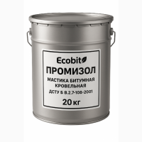 Мастики битумные кровельные ПРОМИЗОЛ Ecobit -1 ДСТУ Б В.2.7-108-2001 ( ГОСТ 30693-2000) 20
