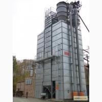 Шахтные зерносушилки на дровах