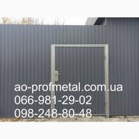 Профнастил На Забор Серый Графит Матовый RAL 7024